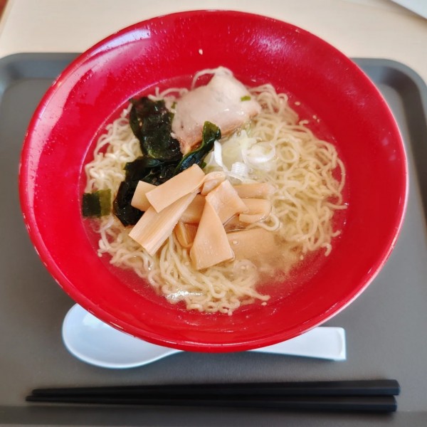 「しおラーメン(390円)」@武蔵村山市役所 市民レストランの写真