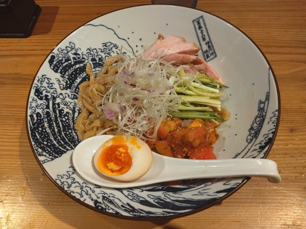 「【夏季限定】本田の冷やしまぜめん¥1000-」@本田麺業 神田西口駅前店の写真