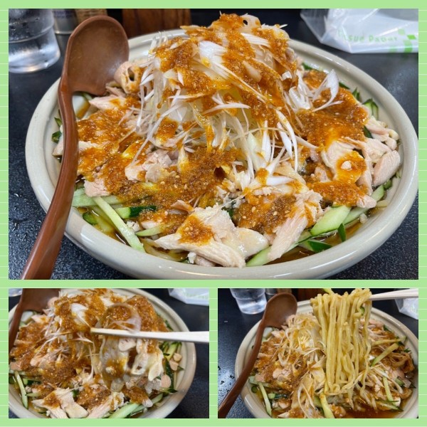 「夏季限定 バンバンチー麺 1080円」@担々麺屋 関屋店の写真