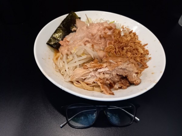 「アブラソバ(11時～16時限定)アブラ」@豚風。の写真