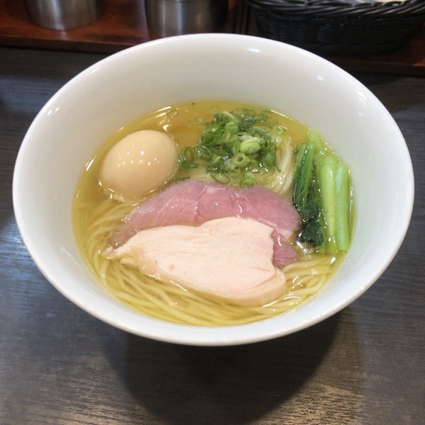 「味玉芳醇鶏そば（塩）」@麺や 福はらの写真