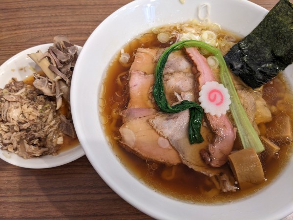 「手打ち中華チャーシュー入り」@白河手打ちラーメン アサガキタの写真