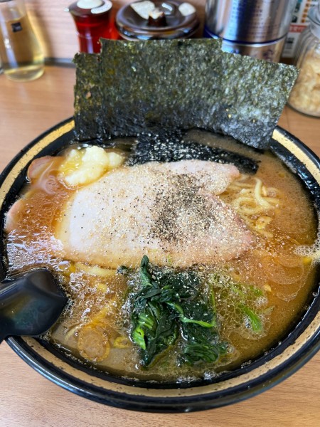 「ラーメン中」@ラーメン林家 木更津店の写真