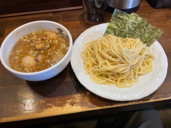 「特製つけ麺」@麺屋 茅根の写真