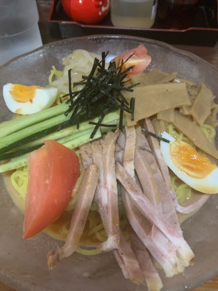 「冷し中華(普通・細麺)」@らーめん 首鬼の写真