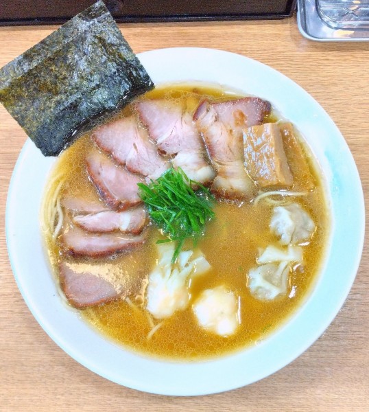 「チャーシューミックスワンタンメン 1500円」@支那ソバ きたがわの写真