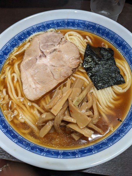 「醤油ラーメン」@中華そば べんてんの写真