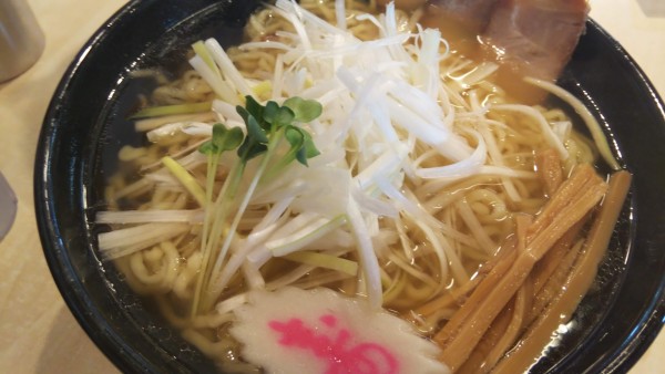 「しお中華そば大盛」@めでたいやの写真