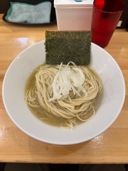 「冷やしらーめん塩　濃厚煮干しらーめん」@煮干らーめん 川むらの写真
