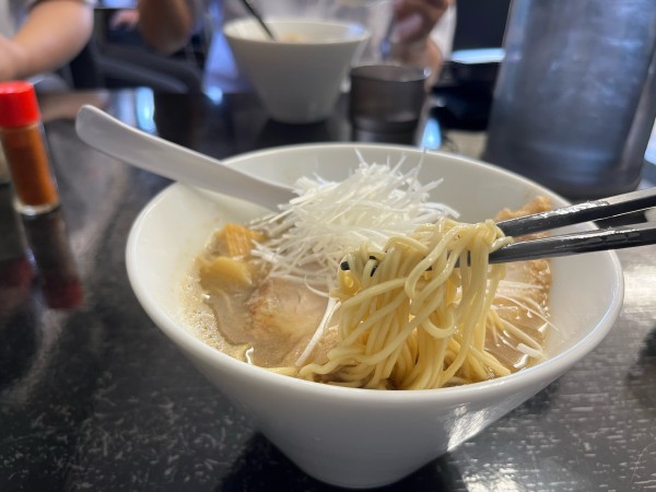 「煮干中華そばEX-HARD 990円」@煮干中華そば のじじR 我孫子店の写真