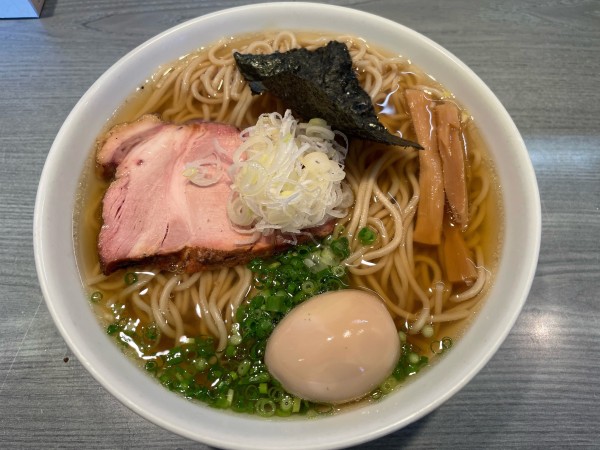 「煮干蕎麦・醤油・中太麺」@喜乃壺の写真