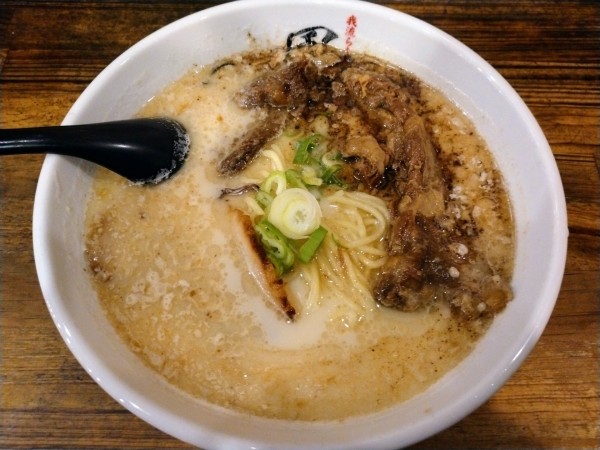 「塩とんこつラーメン￥850」@我流らぁめん 風神の写真
