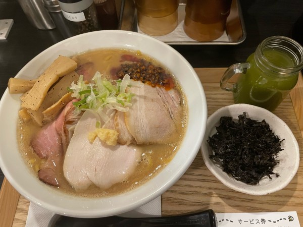 「肉味噌 岩のり メンマ ¥1,280」@Sapporo Ramen HACHIの写真