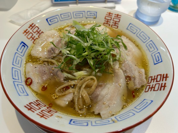 「【限定】黒豚塩カルビそば1450円」@上方レインボーの写真