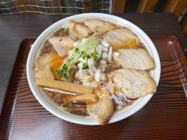 「煮干しチャーシュー」@屋台ラーメンもっさんの写真