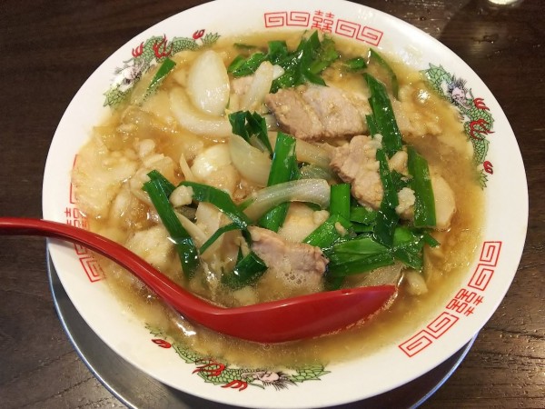 「辛くないスタミナそば」@立ち呑み居酒屋 金町製麺の写真