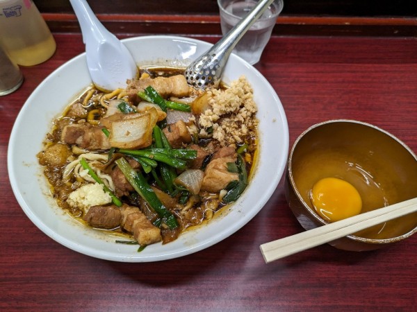 「スタ満そば」@元祖スタミナ満点らーめん すず鬼の写真