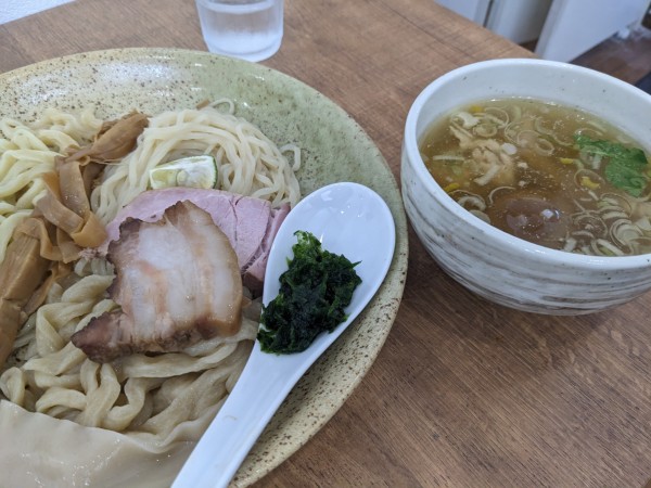 「特製つけ麺（塩）」@和渦製麺の写真