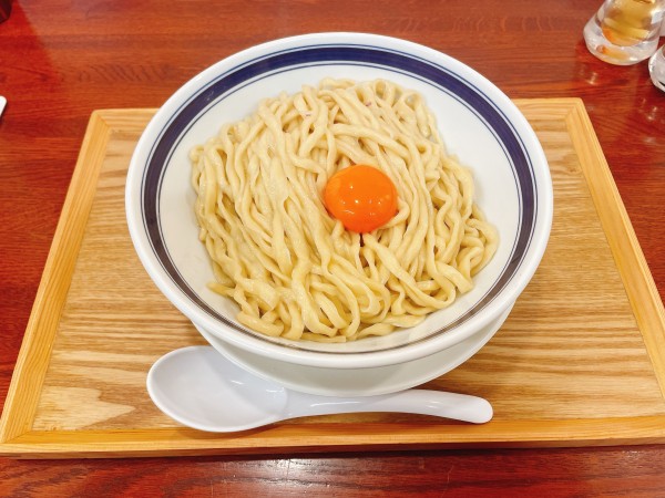 「釜玉油そば」@中華そば 千乃鶏の写真