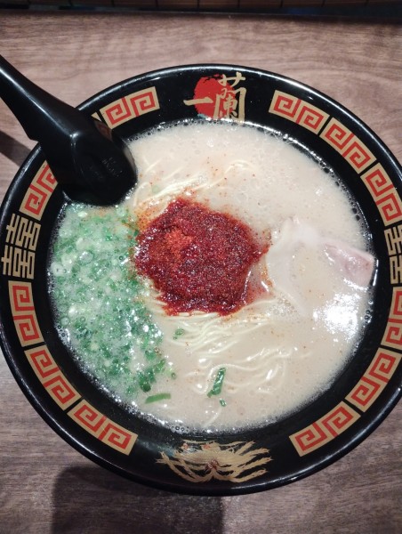 「ラーメン(10倍)(替玉)」@一蘭 前橋インター店の写真