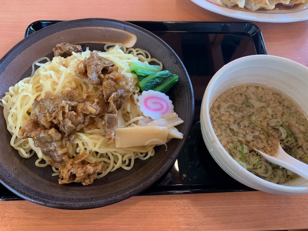 「背脂牛肉つけ麺」@幸楽苑 取手店の写真