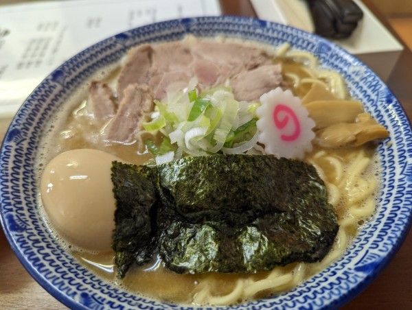 「中華そば大盛り味玉」@TSUKEMEN-HUKUの写真