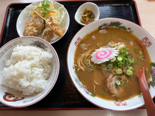 「中華そばセット」@チャンピオン 橋本店の写真