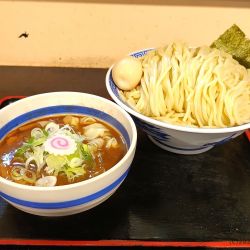 チャーシューつけ麺 麺男盛（＋ワンタン＋味玉）