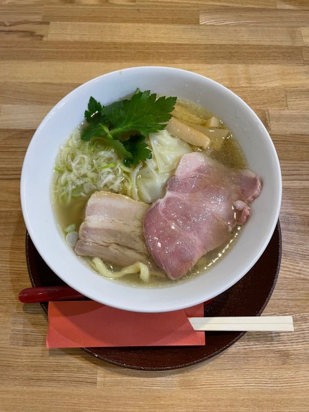 「しなそば(醤油)+大盛」@手打ち正麺 Hachimitsuの写真