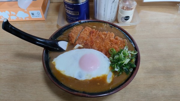 「カツカレーラーメン」@キリンラーメンの写真