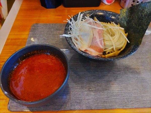 「辛味噌つけ麺」@麺屋 鳳の写真