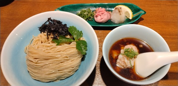 「(限定)鱧のつけそば」@寿製麺よしかわ 川越店の写真