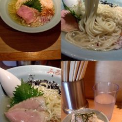 夏季限定『ニボコン冷麺 塩(¥1200)』