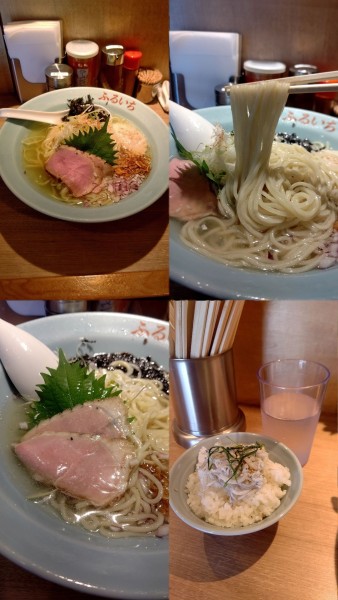 「夏季限定『ニボコン冷麺 塩(¥1200)』」@中華そば ふるいちの写真