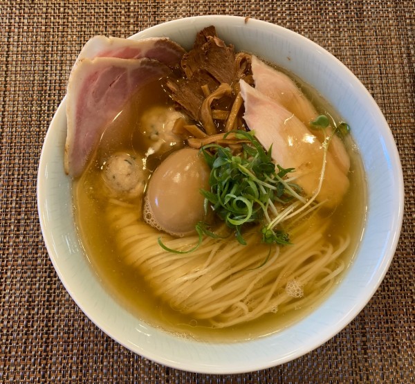 「特製塩そば 1200円」@塩そば時空の写真