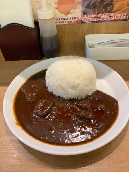 「バンブーカレー750円(期間限定550円)」@バンブーカレーの写真