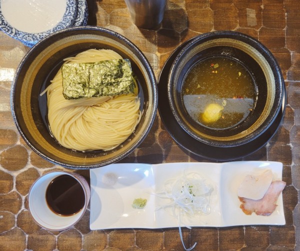 「[限定]昆布水つけ蕎麦 2023」@特級鶏蕎麦 龍介の写真