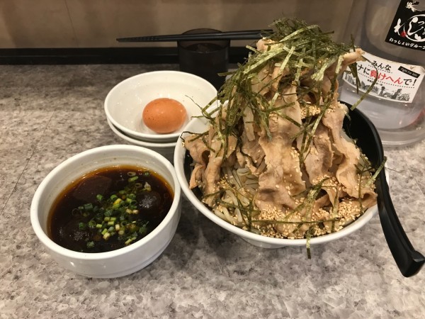 「冷たい肉そば」@男のラーメン 関目団長の写真