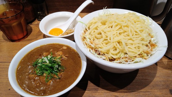 「カリーまぜつけ麺」@麺好獅子團の写真