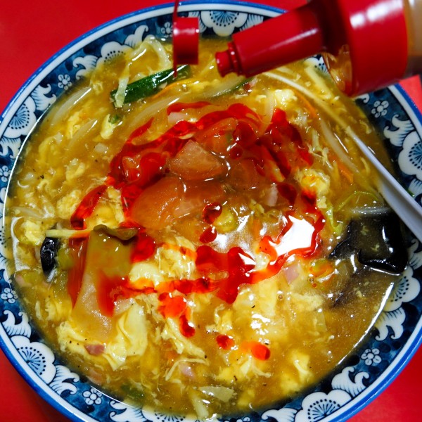 「酸辣麺 950円」@空港ラーメン 天鳳の写真