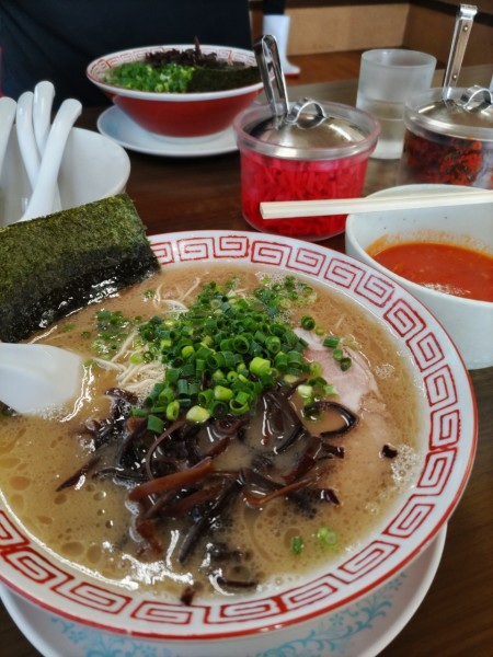 「豚骨ラーメン」@博多長浜らーめんもりやの写真