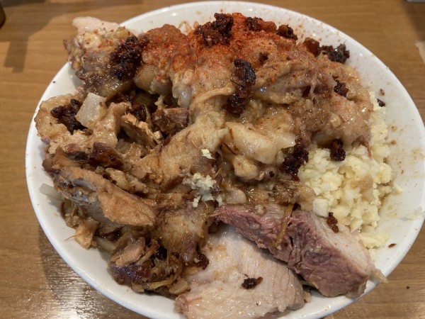 「ラーメン並 にんにく アブラ」@ラーメン 池田屋 高田馬場店の写真