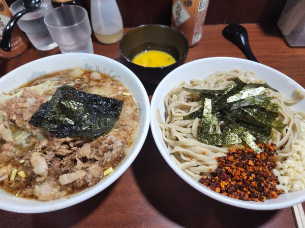 「かつおくんつけ麺GOくんラスト」@D麺の写真