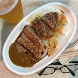 プリンスオリジナルカレー　NAEBA Style＋ステーキ