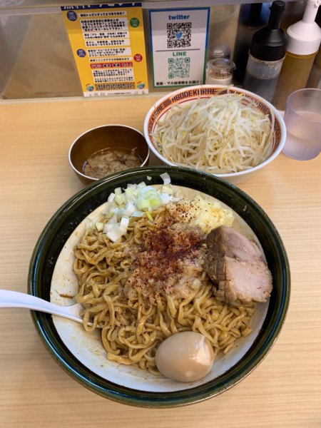 「辛い汁なし」@麺屋 顎で喰らえの写真