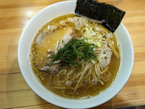 「さかな100%」@らーめん 桐麺 本店の写真