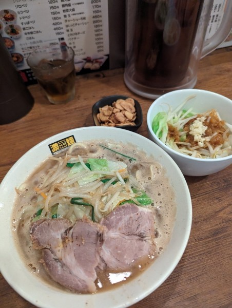 「濃菜麺+ジロベジ」@濃菜麺 井の庄の写真