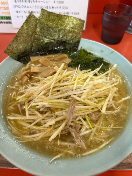「ネギラーメン800円」@ラーメンショップ 鷲宮店の写真