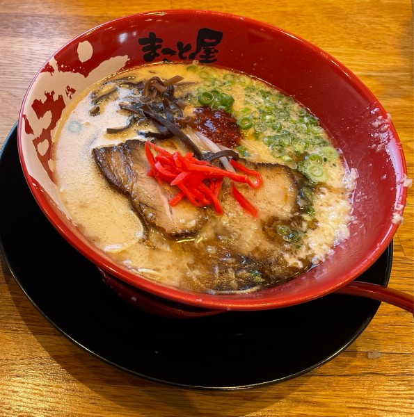 「牛じゃんラーメン➕半チャーハン」@ラーメンまこと屋 大府共和店の写真