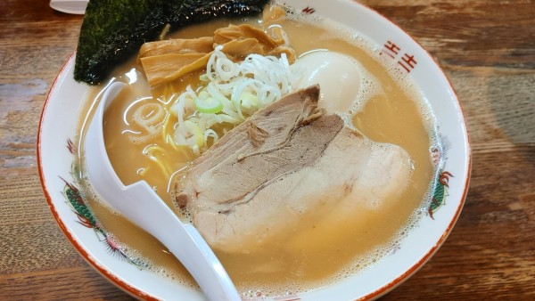 「味玉屋台らあめん」@らあめん 寸八 総本店の写真